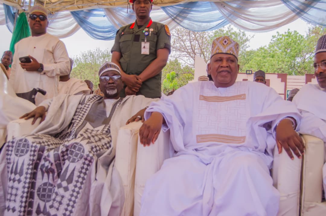 Courtesy visit with His Royal Highness, the Emir of Kano.